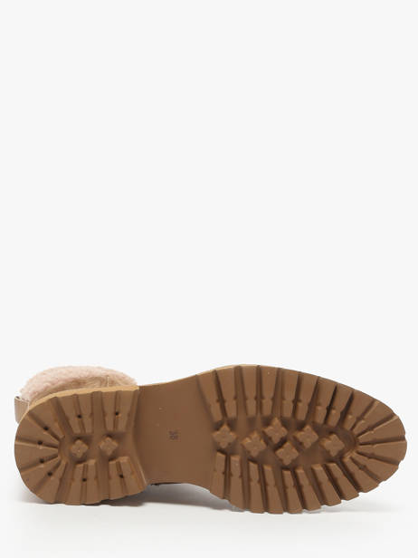 Enkellaarsjes Uit Leder Alpe Bruin women 54967109 ander zicht 4